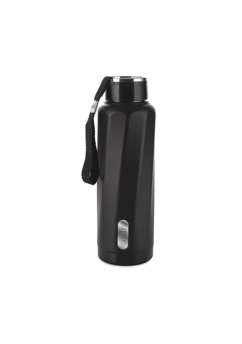 CELLO Puro Steel-X Turbo 600 Inner Steel Insulated Water Bottle | 500 ml | 16.9 fl oz | BPA Free | Leak Proof | Food Safe - Indya