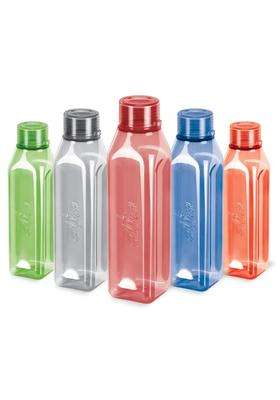 MILTON Prime Water Bottles | 1 L | 1.1 Qt | Pack of 5 | BPA Free | Leak Proof | Food Safe
