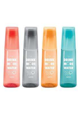 MILTON KIP SIP Water Bottles with Drinking Glass Lid | 1 L | 1.1 Qt | Pack of 4 | BPA Free | Leak Proof