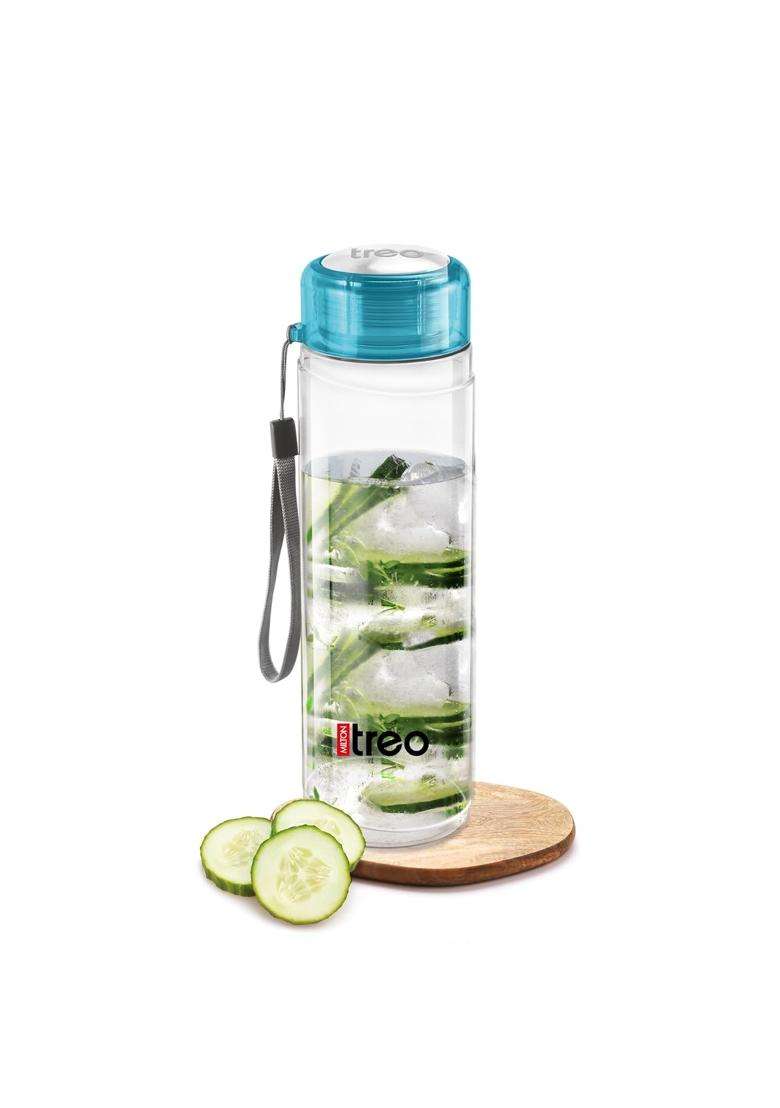 Treo By Milton Hector Glass Bottle I Leak Proof I Premium Glass I Food Grade-Bpa | 1000 ml | 33.8 fl oz - Indya