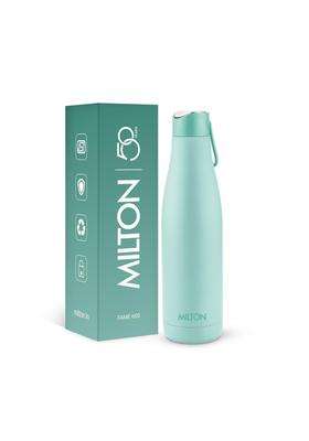 MILTON Fame 600 ISI Certified Thermosteel Water Bottle | 500 ml | 16.9 fl oz | Leak Proof | Insulated