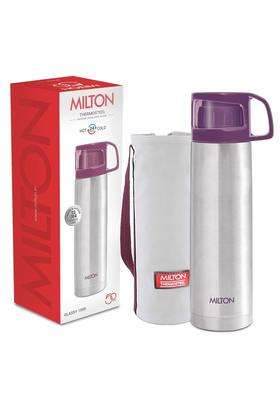 MILTON Glassy 1000 Thermosteel Water Bottle | 1 L | 1.1 Qt | Insulated