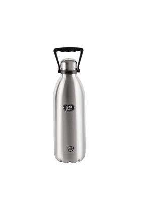 CELLO Swift Stainless Steel Hot and Cold Water Bottle Silver | 2000 ml | 67.6 fl oz | Leak Proof | Insulated
