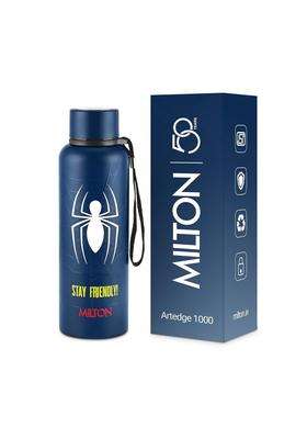 MILTON Artedge 1000 Thermosteel ISI Certified Water Bottle | 1000 ml | 33.8 fl oz | Leak Proof