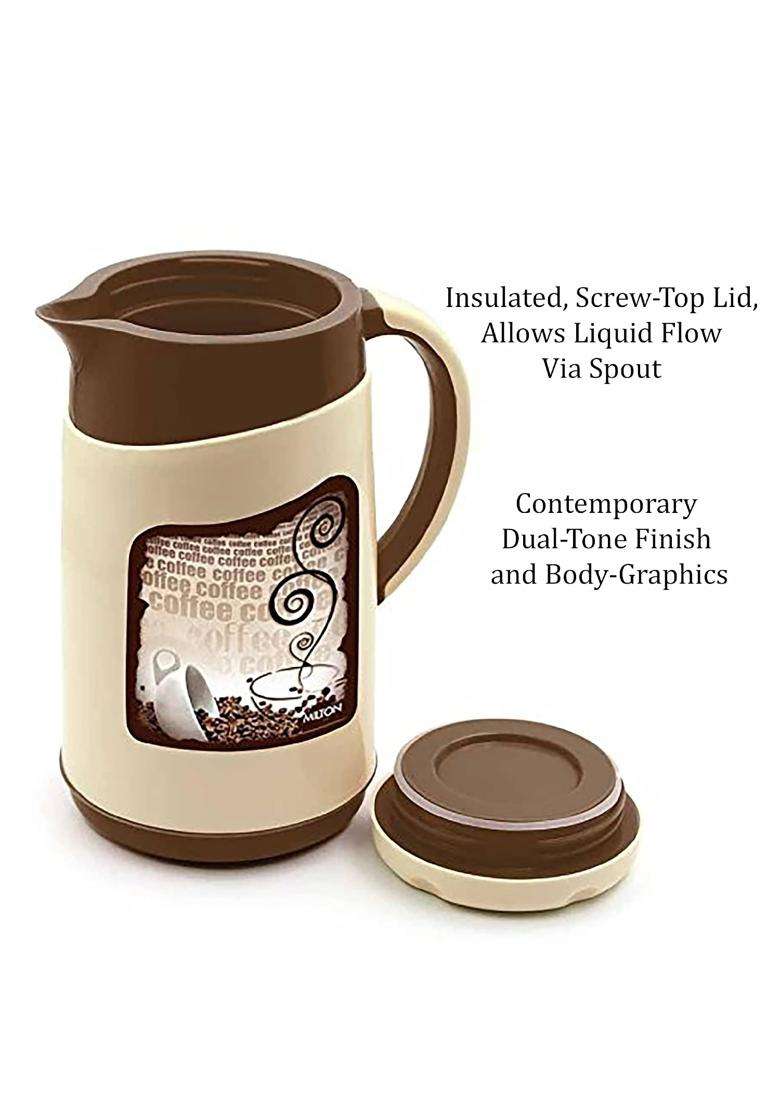 MILTON Viva Tuff 1000 Water Jug | 1 L | 1.1 Qt | BPA Free | Leak Proof | Insulated - Indya