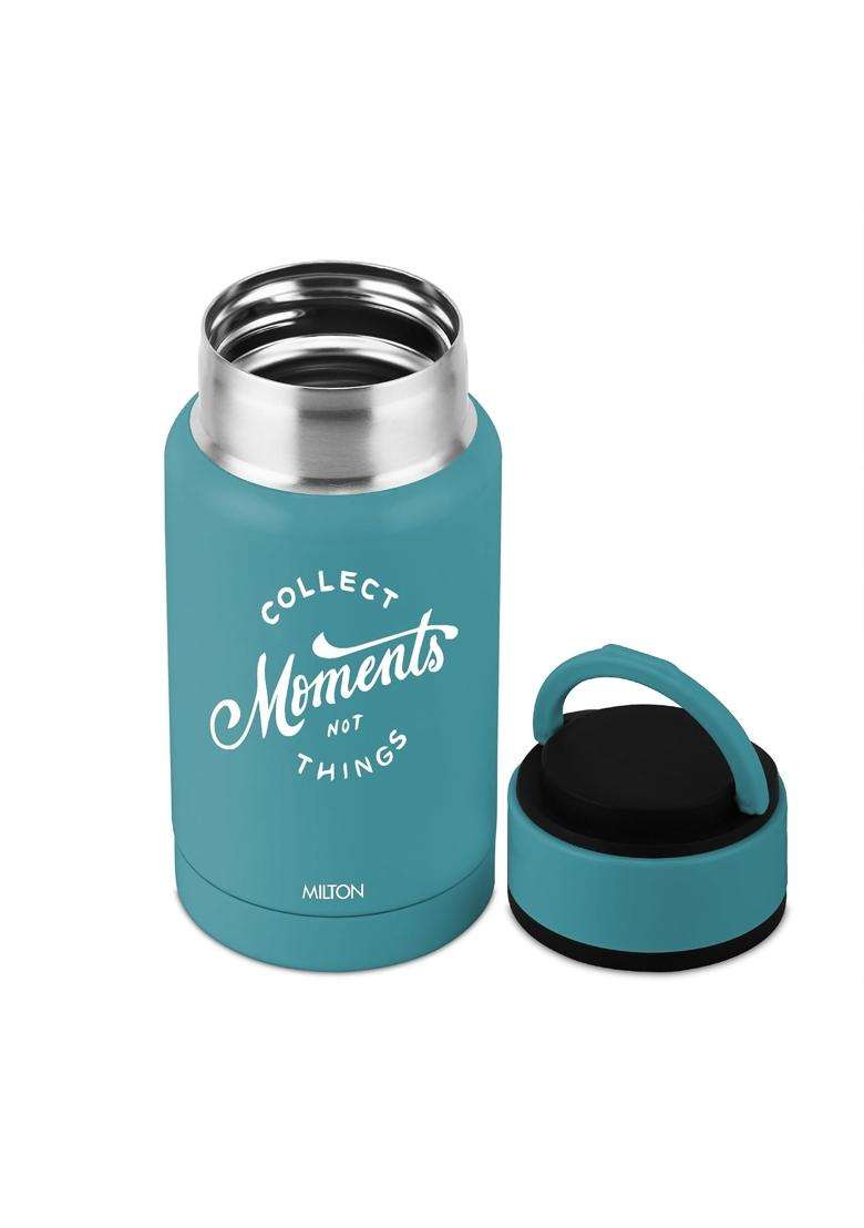 MILTON Tiny 260 Thermosteel Water Bottle Stainless Steel | 250 ml | 8.5 fl oz | Leak Proof | Insulated - Indya