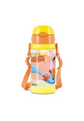 MILTON Charmy 450 Chota Bhim Thermosteel Kids Water Bottle | 400 ml | 13.5 fl oz | Leak Proof | Insulated | Rust Resistant