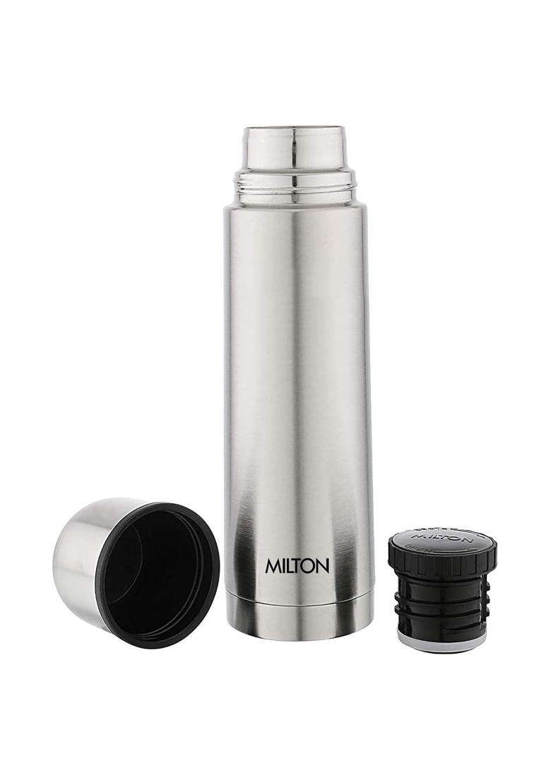 MILTON Plain Lid 350 Thermosteel Water Bottle | 350 ml | 11.8 fl oz | Leak Proof | Insulated - Indya