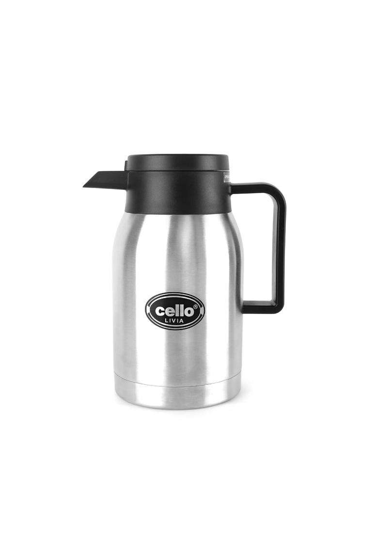 CELLO Livia Stainless Steel Carafe | 500 ml | 16.9 fl oz - Indya