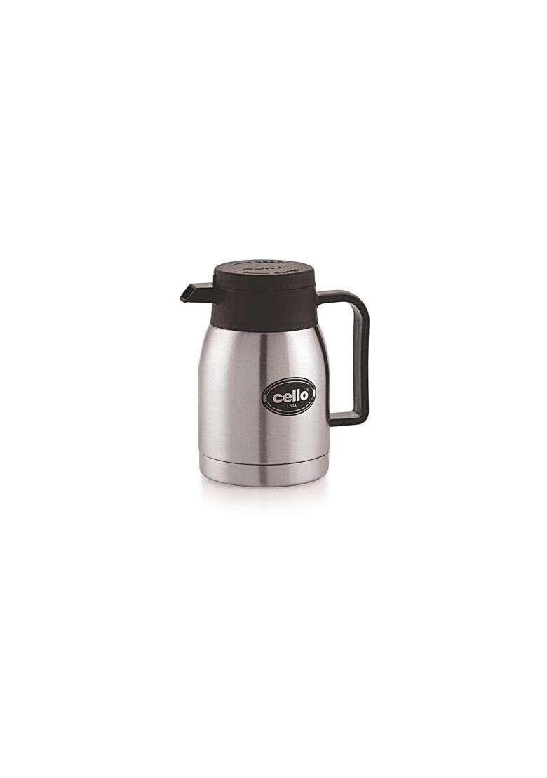 CELLO Livia Stainless Steel Carafe | 500 ml | 16.9 fl oz - Indya