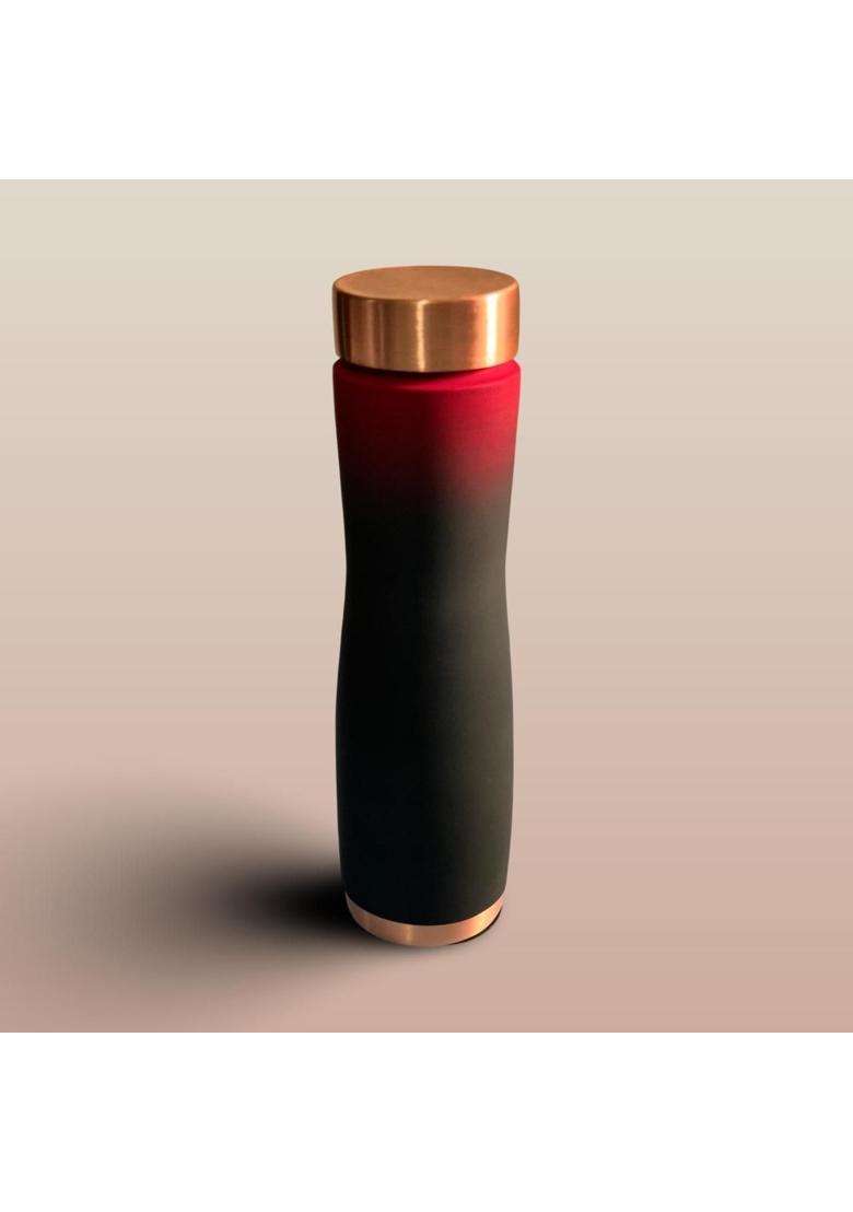 Lupaava 100 Pure Copper Bottle | 1000 ml | 33.8 fl oz | Leak Proof - Indya