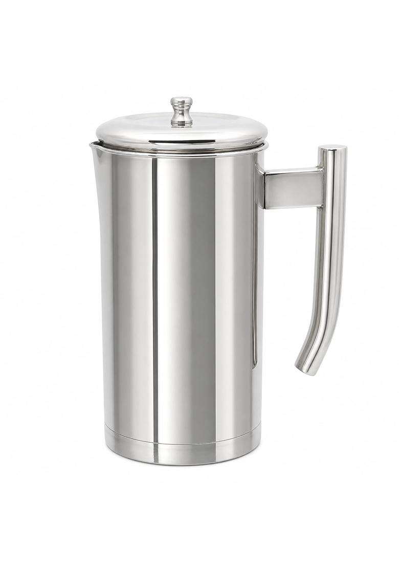 AANYA HOME CRAFT Aanya Homecraft Stainless Steel Jug with Lid | 2 L | 2.1 Qt - Indya