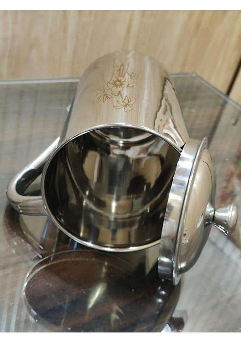 STEELHOMES Stainless Steel | 2 L | 2.1 Qt | Rust Resistant - Indya