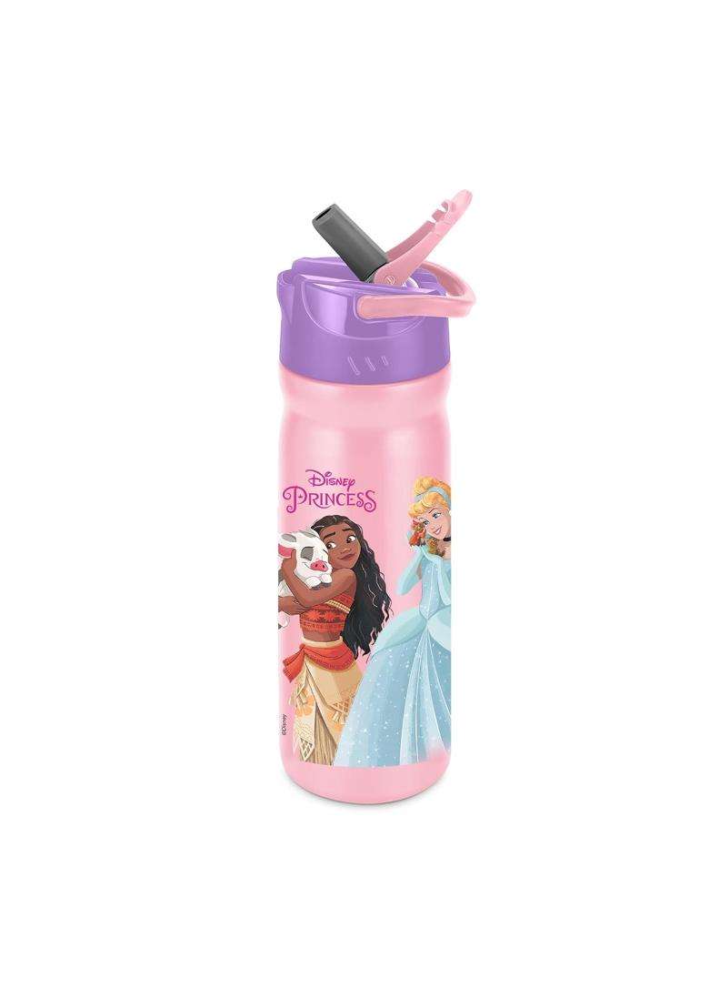 MILTON Disney Max 600 Sipper Stainless Steel Water Bottle I ISI Certified I Leak Proof | 500 ml | 16.9 fl oz - Indya