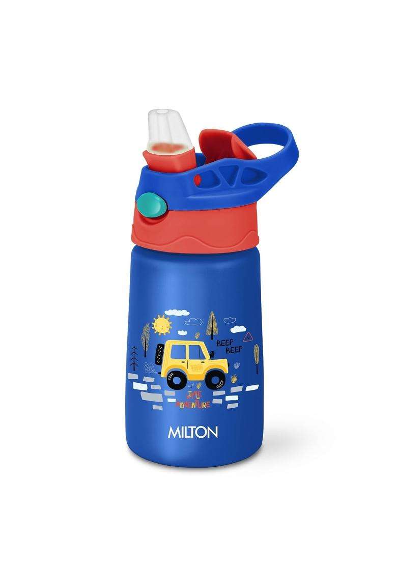 MILTON Insulated Spout Sipper Thermosteel Vacuum Insulated Water Bottle with Spout Lid | 300 ml | 10.1 fl oz | Leak Proof - Indya