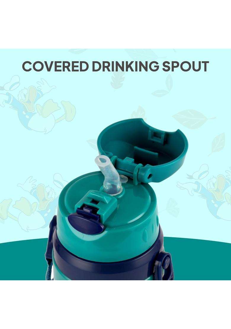 CELLO Kidzbee Autumn 400 Pluto Design Insulated Kids Sipper Water Bottle | 400 ml | 13.5 fl oz | BPA Free | Leak Proof | Food Safe - Indya