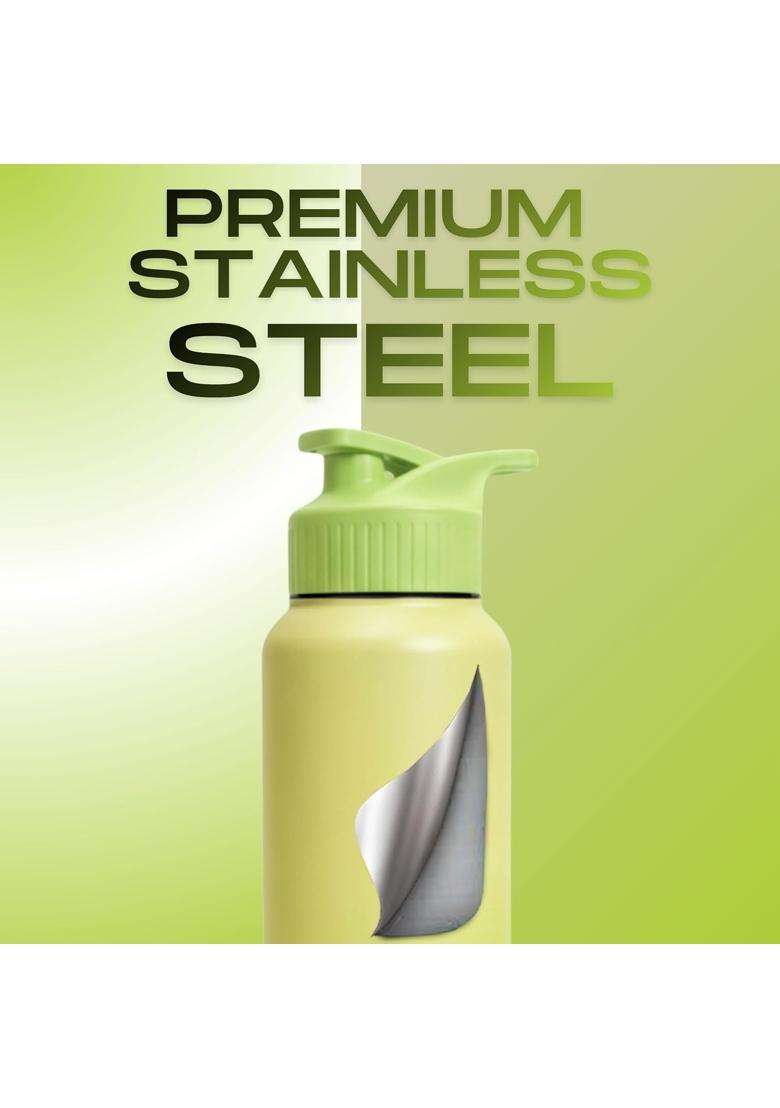 Speedex Customised Stainless Steel Water Bottle with Name | 1 L | 1.1 Qt - Indya