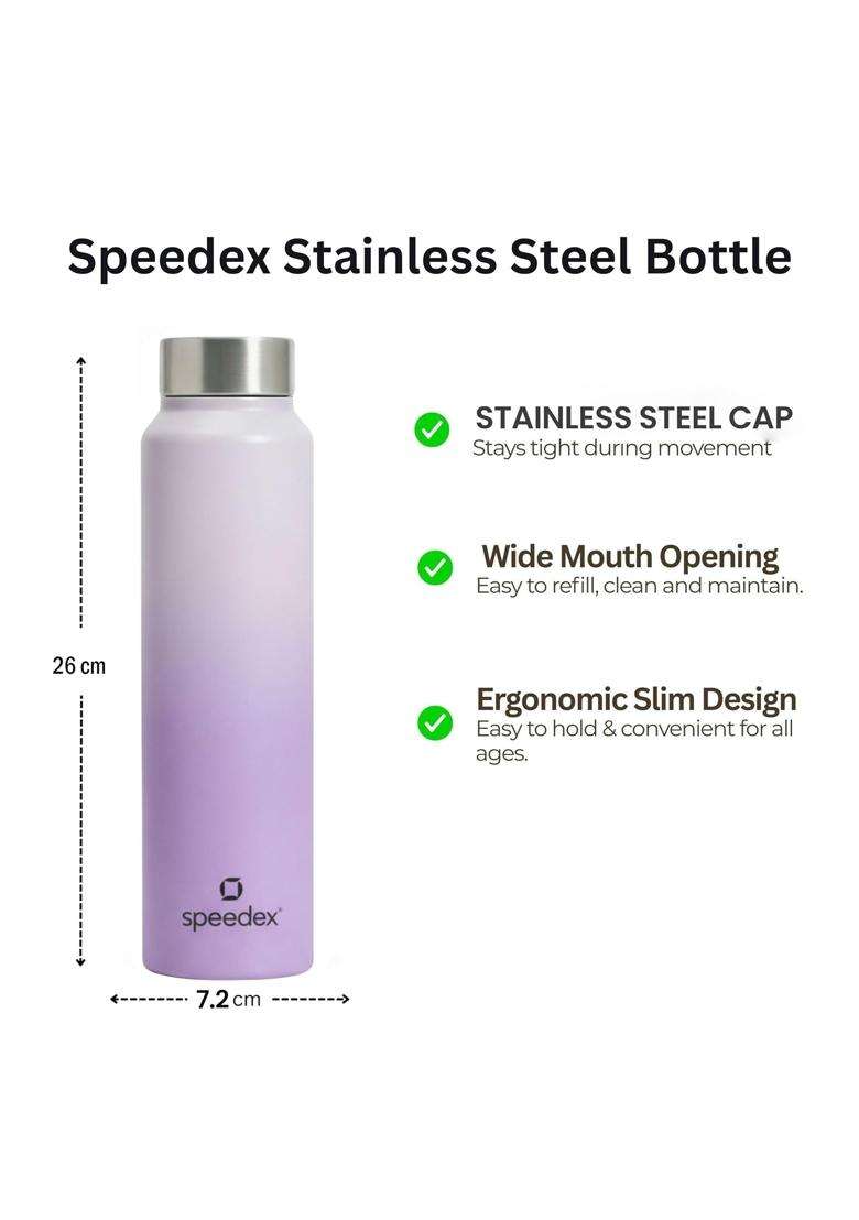 Speedex Stainless Steel Water Bottle | 1 L | 1.1 Qt | Leak Proof - Indya