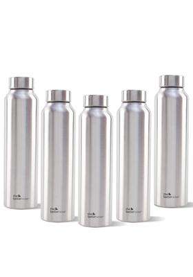 The Better Home Stainless Steel Bottle | 1 L | 1.1 Qt | Pack of 5 | BPA Free | Non-Toxic | Leak Proof | Rust Resistant