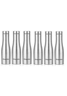 Shopsidex Water Bottle Quality Hi-Rise Stainless Steel Single Wall | 1000 ml | 33.8 fl oz | BPA Free | Leak Proof