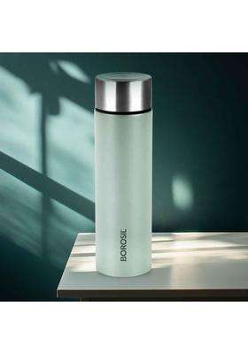 Borosil Hydra Coolsip Mint Stainless Steel Water Bottle | 1000 ml | 33.8 fl oz | Leak Proof