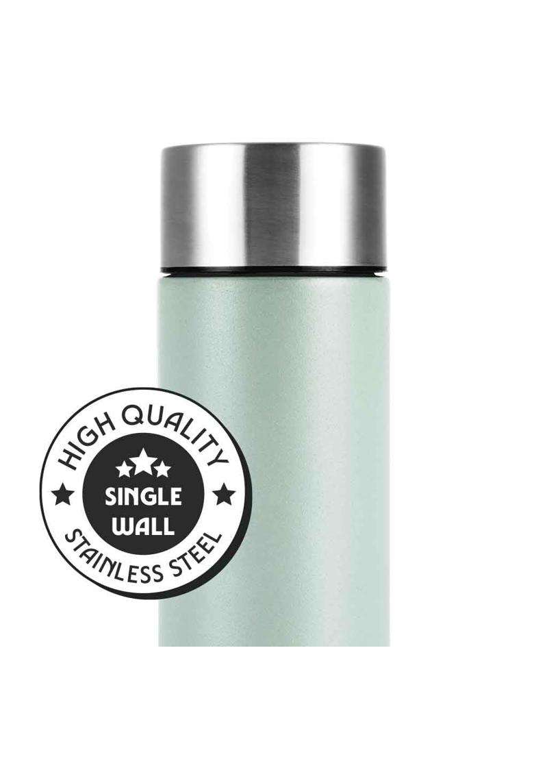 Borosil Hydra Coolsip Mint Stainless Steel Water Bottle | 1000 ml | 33.8 fl oz | Leak Proof - Indya