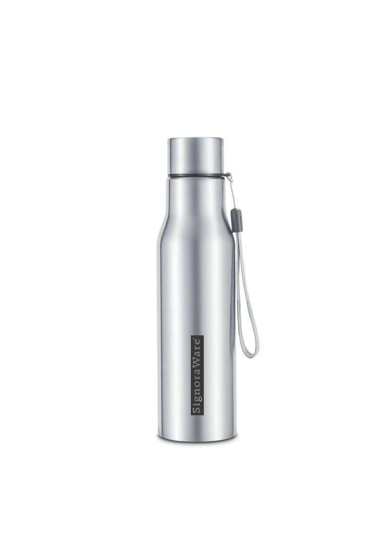 SIGNORA WARE SignoraWare Blaze Single Walled ISI Certified Stainless Steel Bottle | 1 L | 1.1 Qt | Leak Proof - Indya