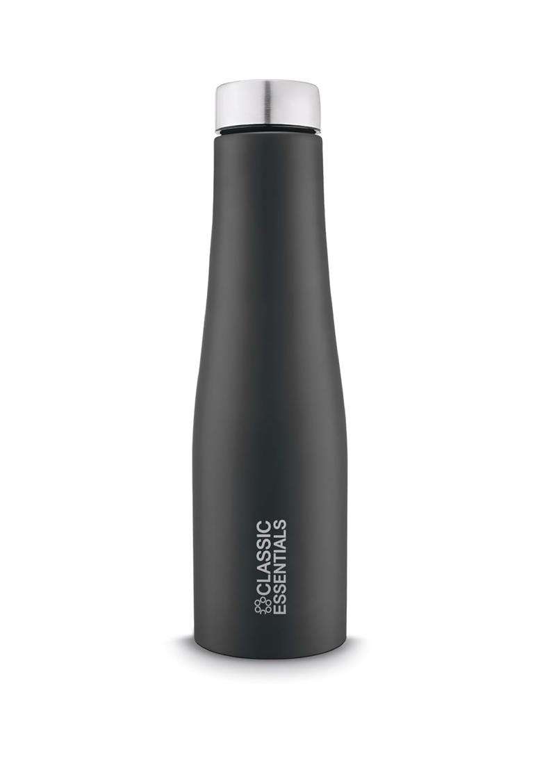 CLASSIC ESSENTIALS Stainless Steel INOX Carbo Water Bottle | 1000 ml | 33.8 fl oz | BPA Free | Leak Proof - Indya