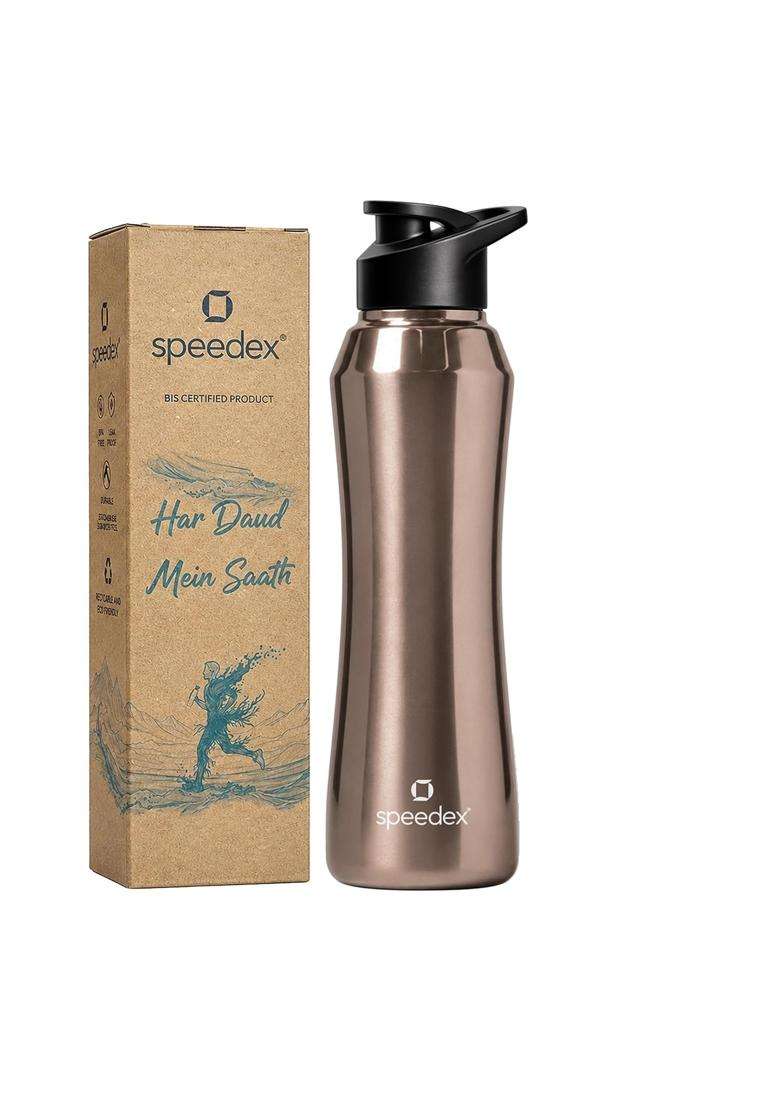 Speedex Stainless Steel Water Bottle | 1 L | 1.1 Qt | Leak Proof - Indya