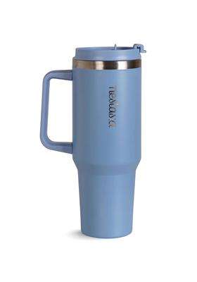Nestasia GripSip40 Tumbler with Straw and Side Handle | 1.2 L | 1.3 Qt | Leak Proof | Insulated
