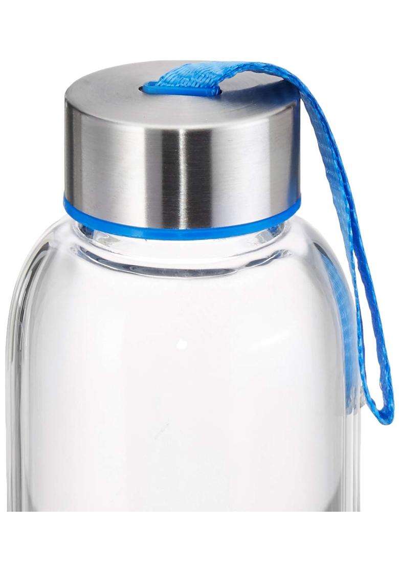 SIGNORA WARE Signoraware Aqua Star Borosilicate Glass Bottle | 550 ml | 18.6 fl oz | Leak Proof - Indya
