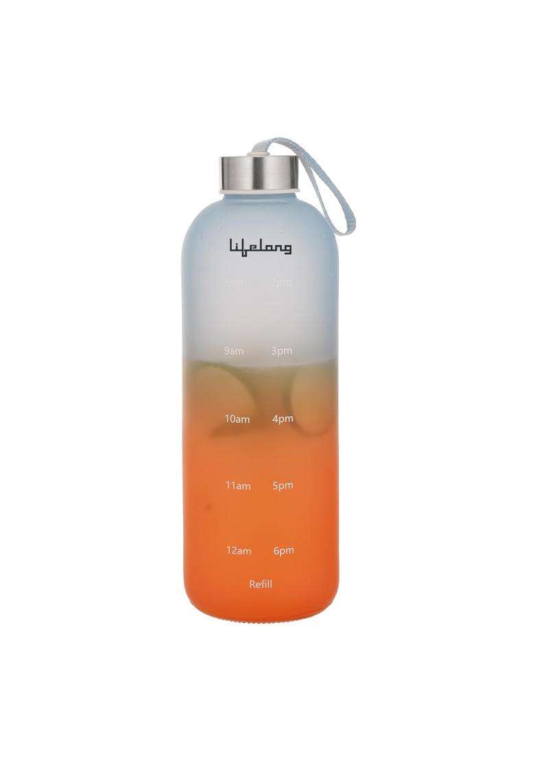 Lifelong Glass Water Bottle | 1000 ml | 33.8 fl oz | BPA Free - Indya
