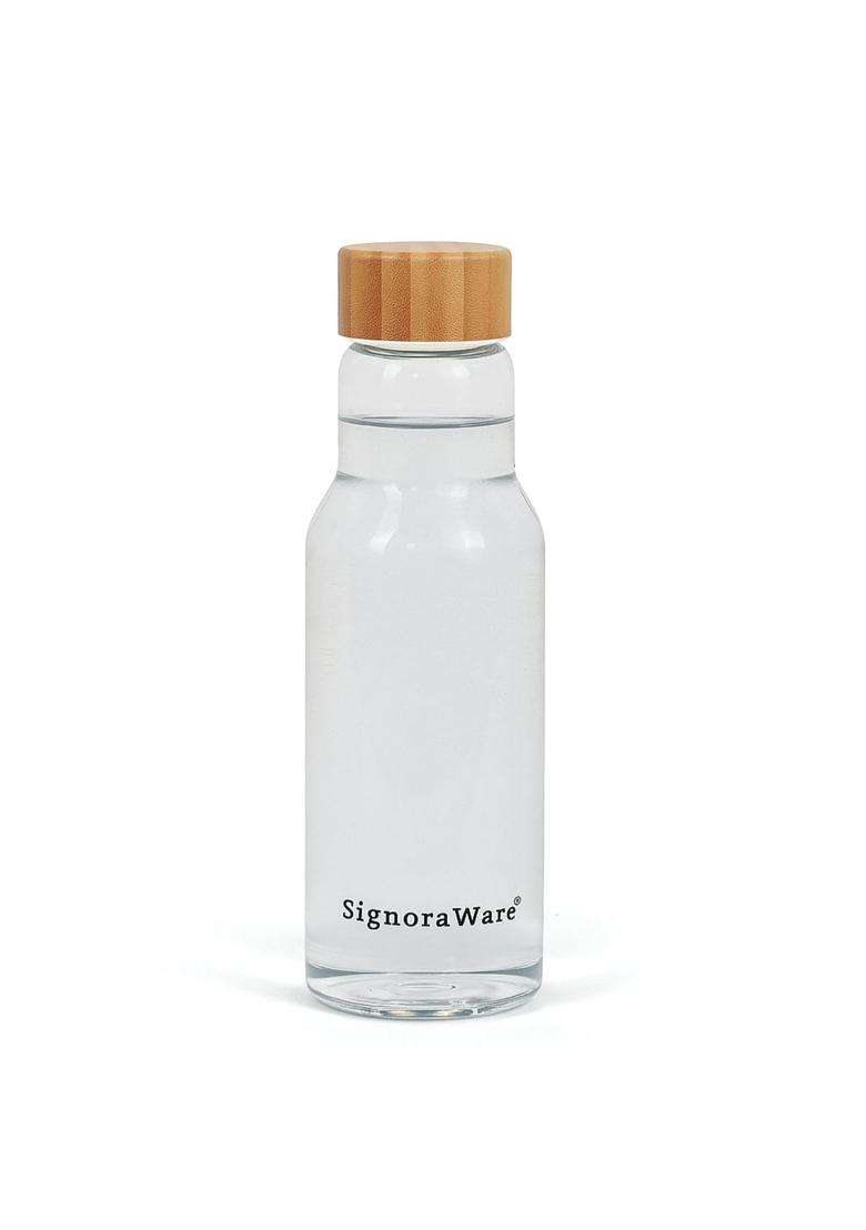 SIGNORA WARE Signoraware Wildflower Borosilicate Glass Bottle | 1 L | 1.1 Qt | Leak Proof - Indya