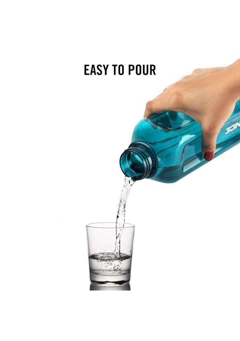 CELLO Venice Plastic Water Bottle | 1 L | 1.1 Qt | 3-Piece Set - Indya