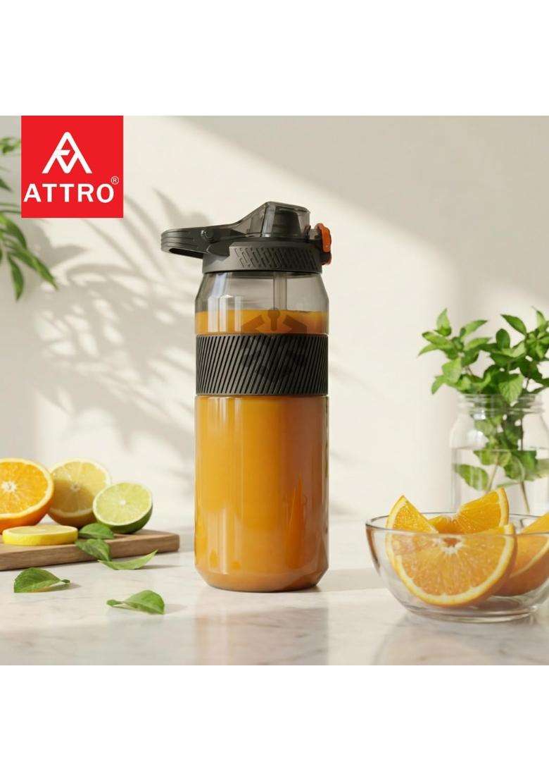 ATTRO Titan Plastic Water Bottle | 1600 ml | 54.1 fl oz | BPA Free | Leak Proof | Food Safe - Indya