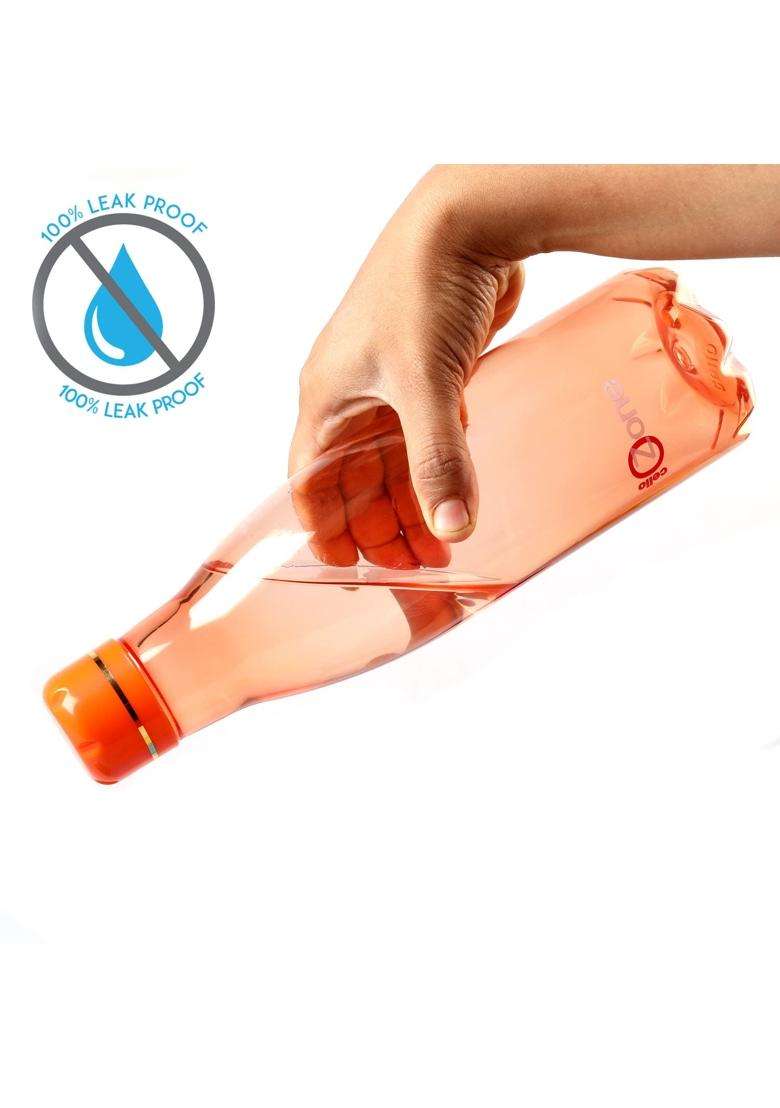CELLO Ozone Plastic Water Bottles | 1000 ml | 33.8 fl oz | 3-Piece Set | BPA Free | Leak Proof | Food Safe - Indya