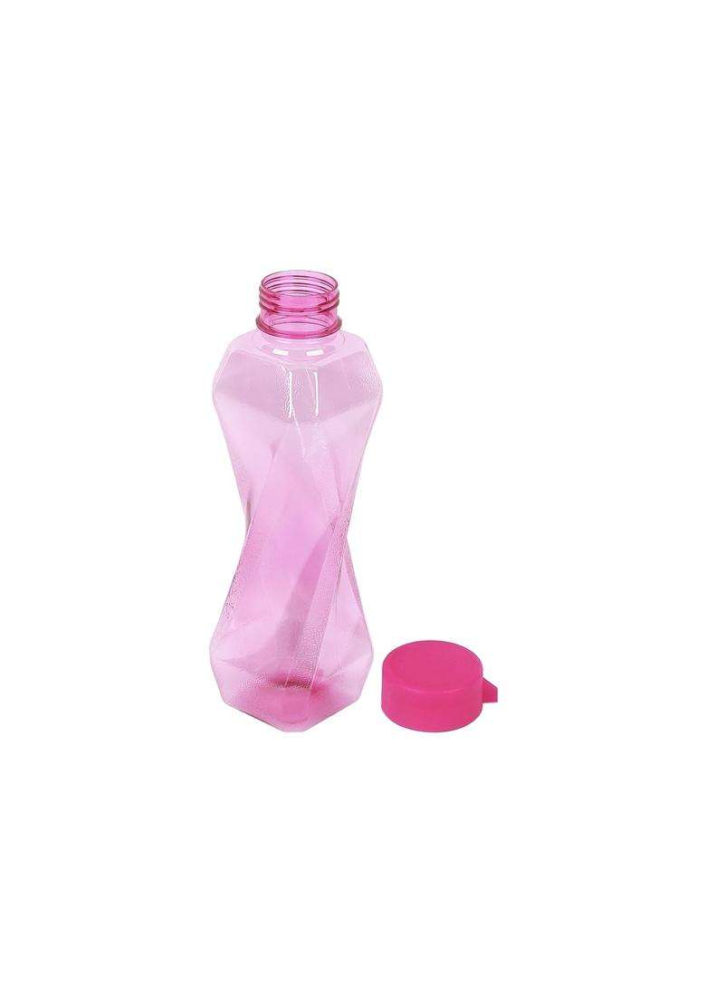 PEARLPET Twist BPA-Free Plastic Water Bottle Set | 1000 ml | 33.8 fl oz | Pack of 6 | Leak Proof - Indya