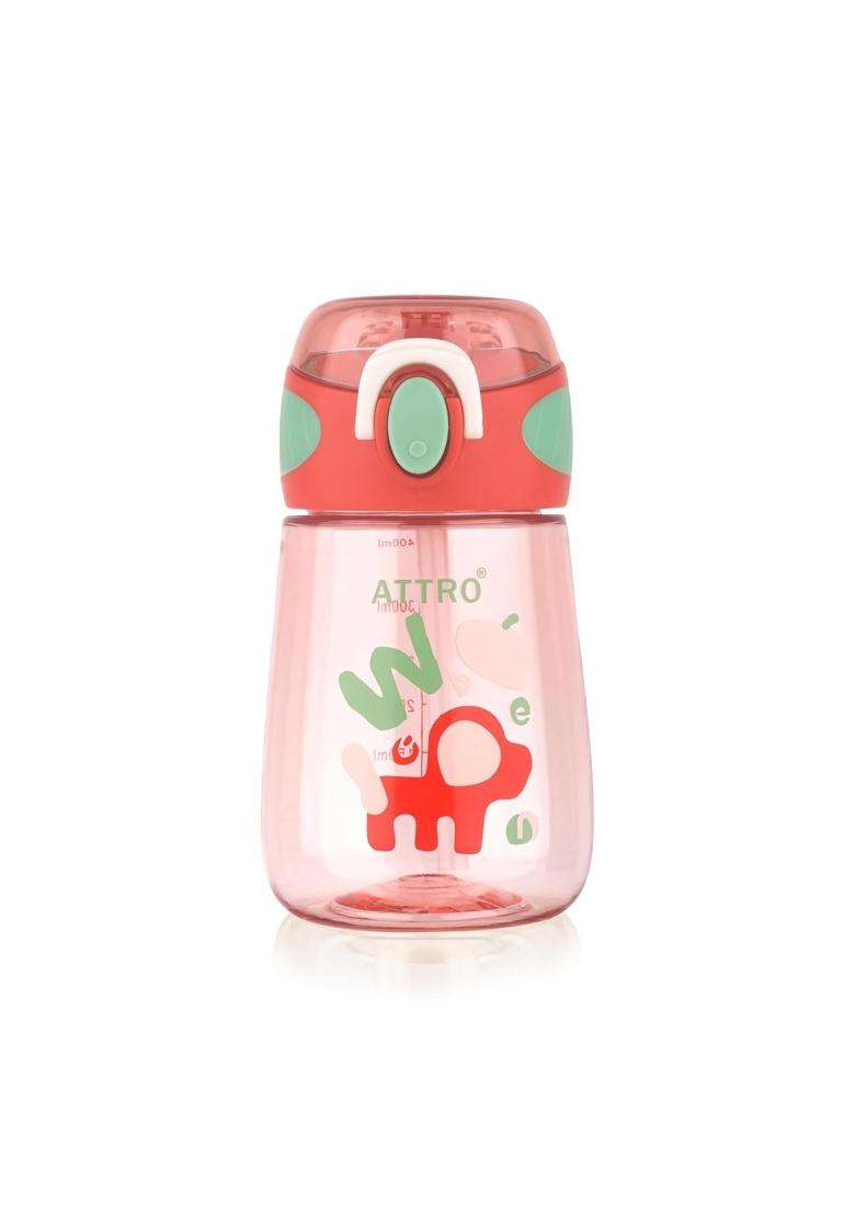 ATTRO Sippy Kids Water Bottle | 400 ml | 13.5 fl oz | BPA Free | Leak Proof - Indya