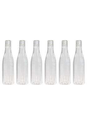PEARLPET Azzure BPA-free Plastic Water Bottle Pcs | 1000 ml | 33.8 fl oz | 6-Piece Set