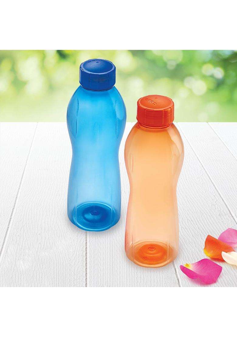CELLO Maxis PET Bottle Set | 1 L | 1.1 Qt | 6-Piece Set - Indya
