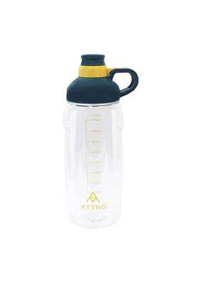 ATTRO Plastic Hydra Gym Water Bottle with Easy to Carry Grip Handle and Ml Mention | 2000 ml | 67.6 fl oz | BPA Free | Leak Proof