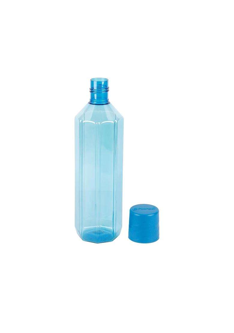 PEARLPET Gemini BPA-Free Plastic Water Bottle Set | 1000 ml | 33.8 fl oz | Pack of 6 | Leak Proof - Indya