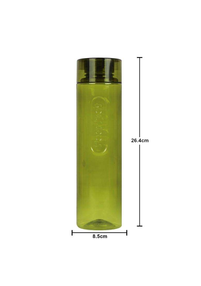 PEARLPET Amaya Water Bottle for Home | 1000 ml | 33.8 fl oz | 6-Piece Set | BPA Free | Leak Proof | Food Safe - Indya