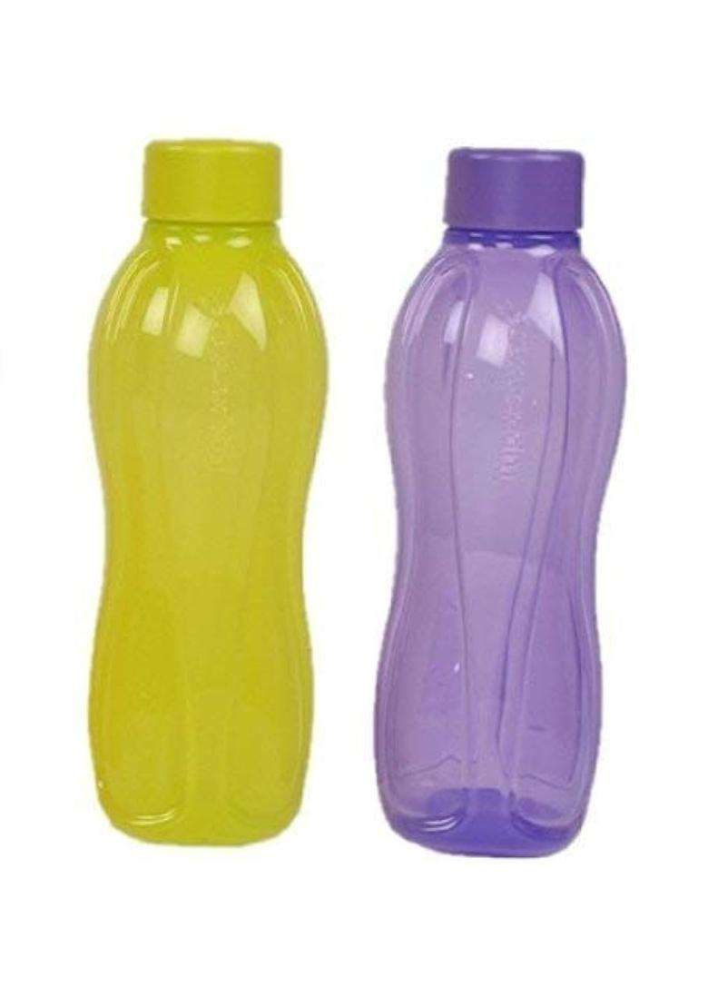 Tupperware Plastic Water Bottle | 1 L | 1.1 Qt | 2-Piece Set - Indya