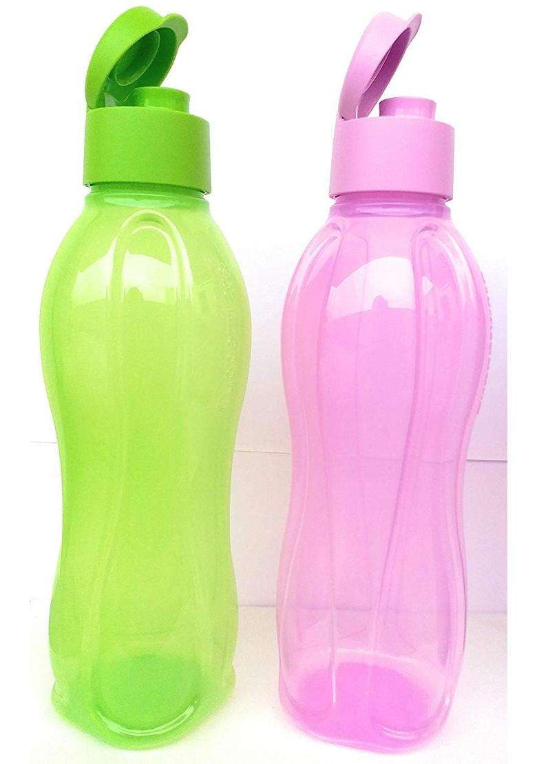 Tupperware Tupperware FlipTop Aquasafe Water Bottles | 1000 ml | 33.8 fl oz | 2-Piece Set - Indya