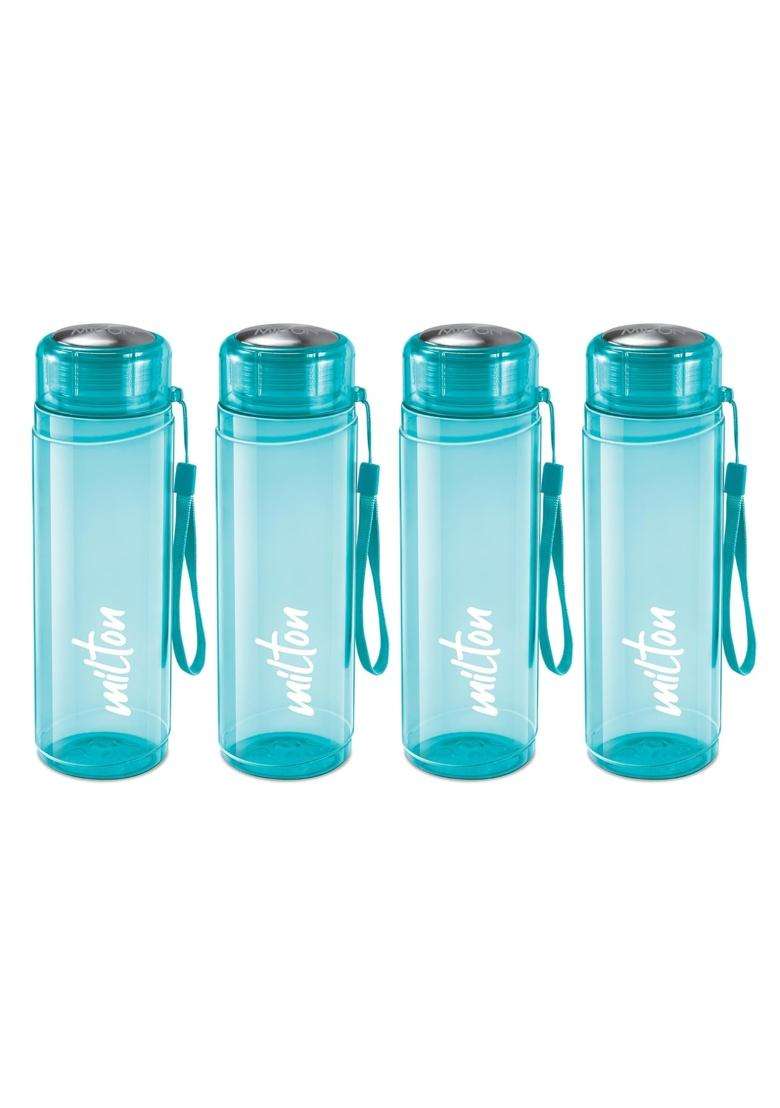 MILTON Hector 1000 Pet Water Bottle | 1 L | 1.1 Qt | 4-Piece Set | BPA Free | Leak Proof - Indya