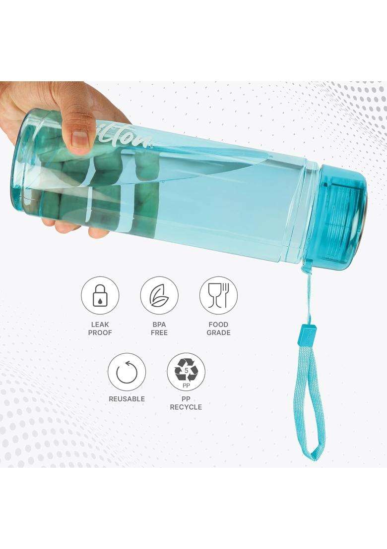 MILTON Hector 1000 Pet Water Bottle | 1 L | 1.1 Qt | 4-Piece Set | BPA Free | Leak Proof - Indya