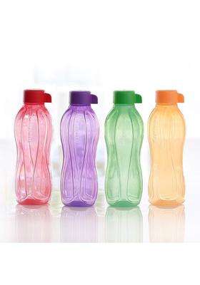 Tupperware Aquasafe Plastic Bottle | 500 ml | 16.9 fl oz | 4-Piece Set