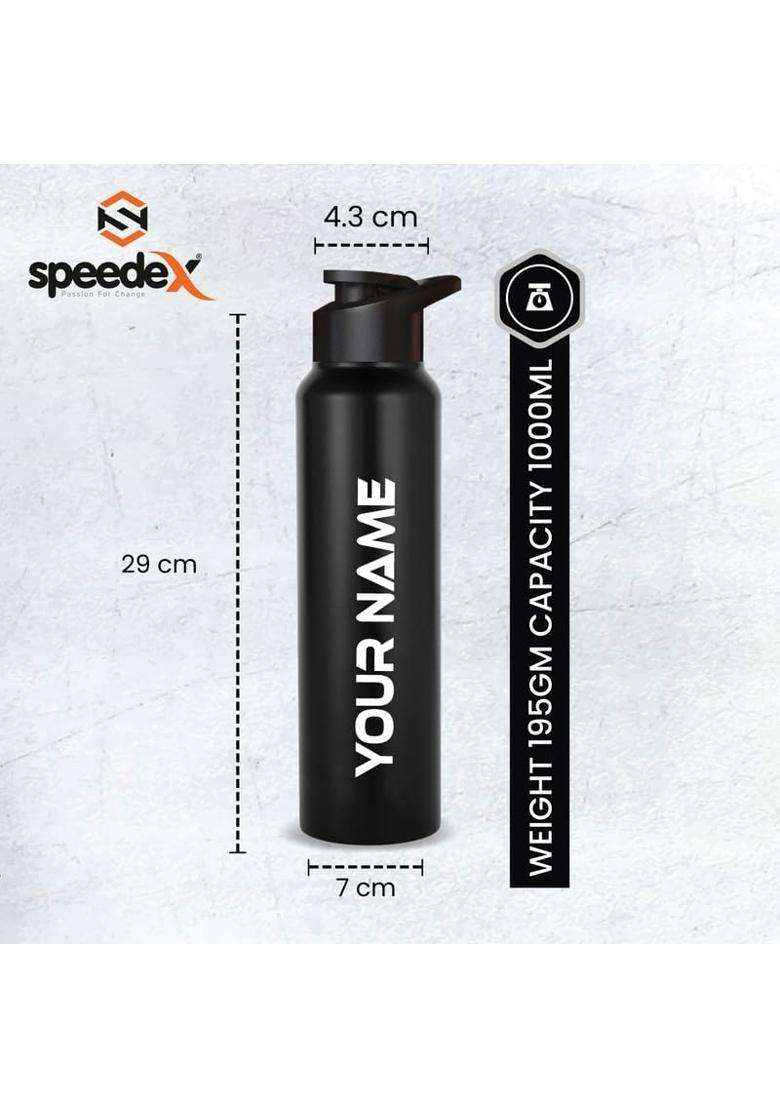 Speedex Stainless Steel Water Bottle for Kids | 1 L | 1.1 Qt - Indya
