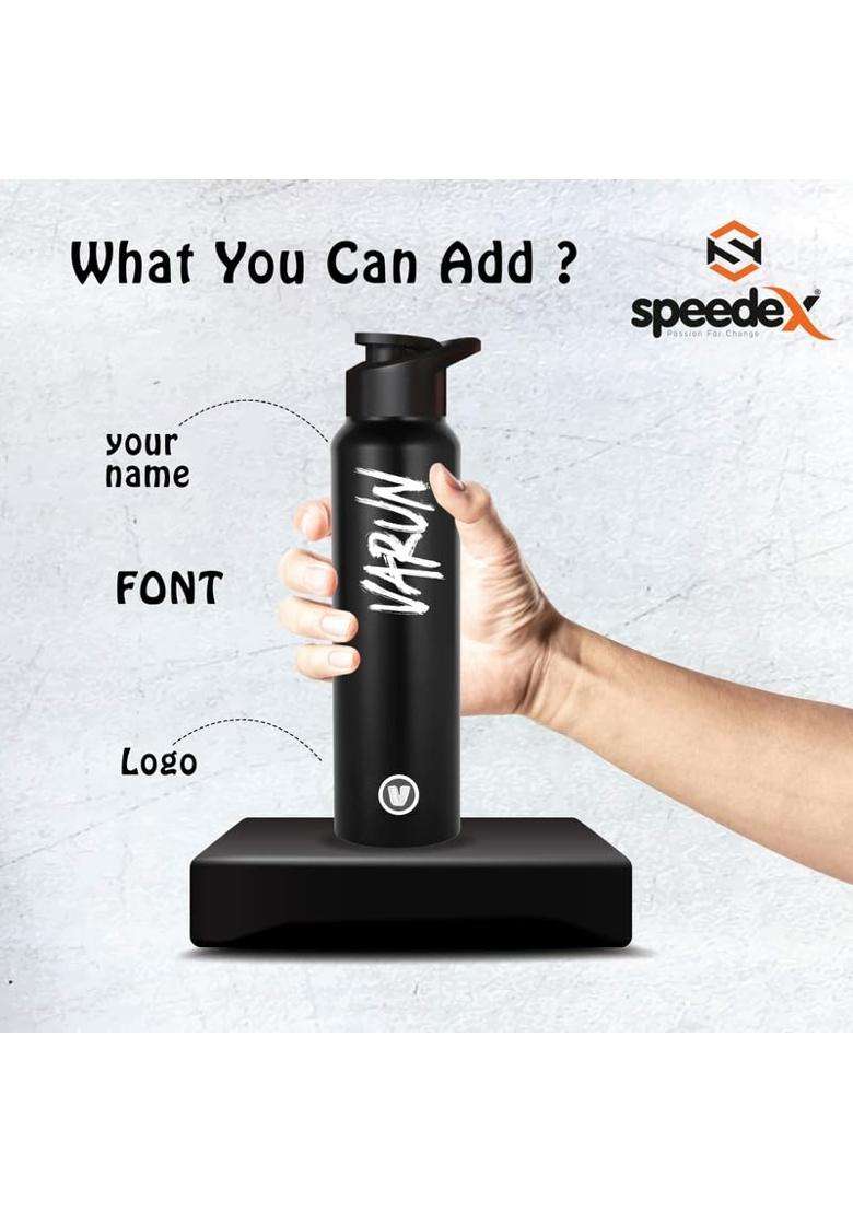 Speedex Stainless Steel Water Bottle for Kids | 1 L | 1.1 Qt - Indya